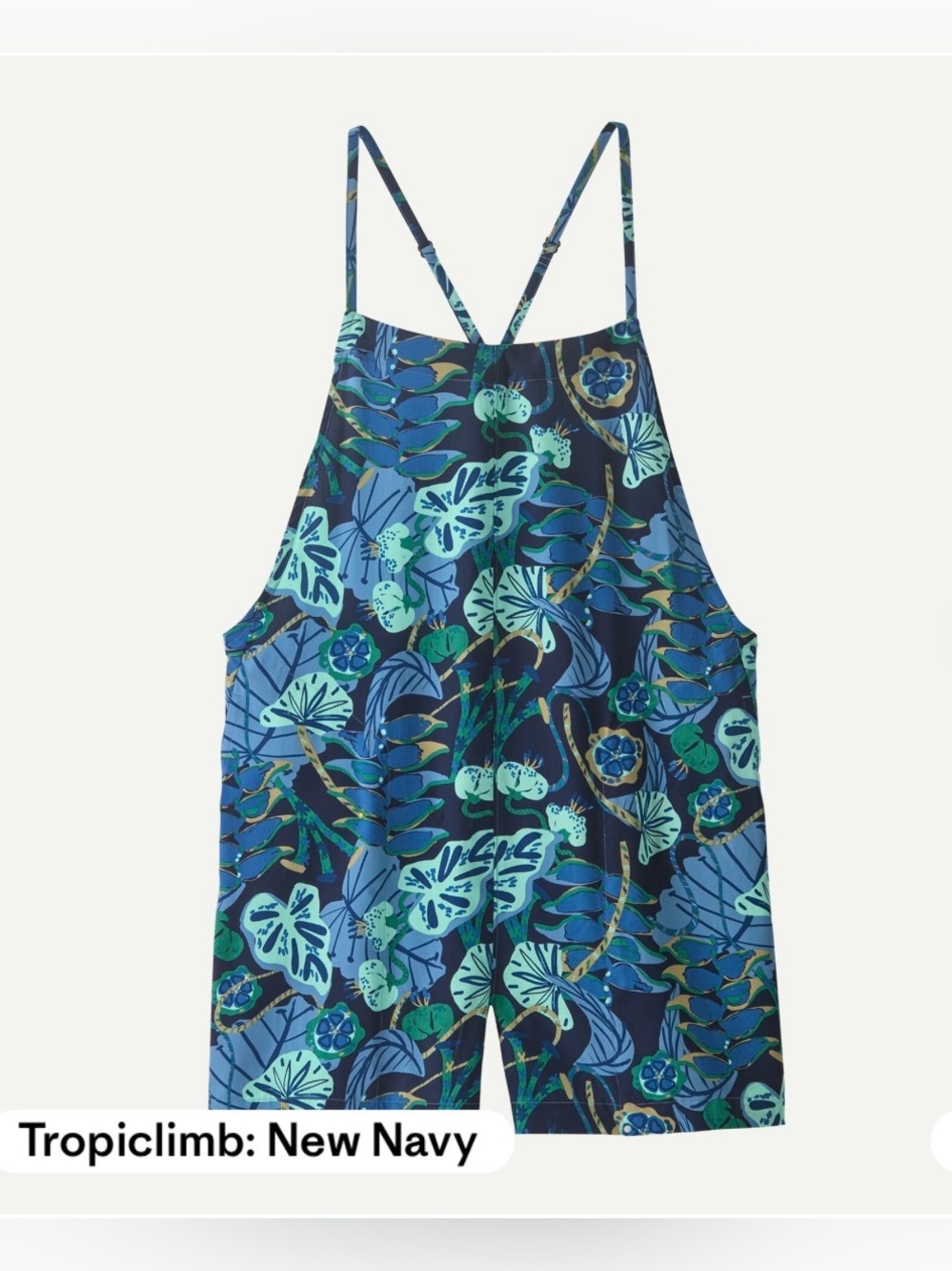 Patagonia Tidal Threads Romper: Tropiclimb New Navy